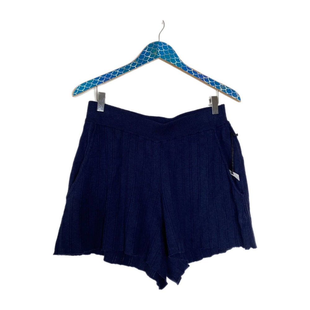 Apiece Apart Navy Women's Shorts - Picture 2 of 8